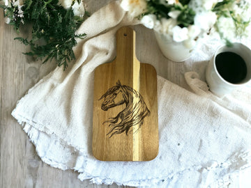 Customized Charcuterie Paddle Board - Acacia M