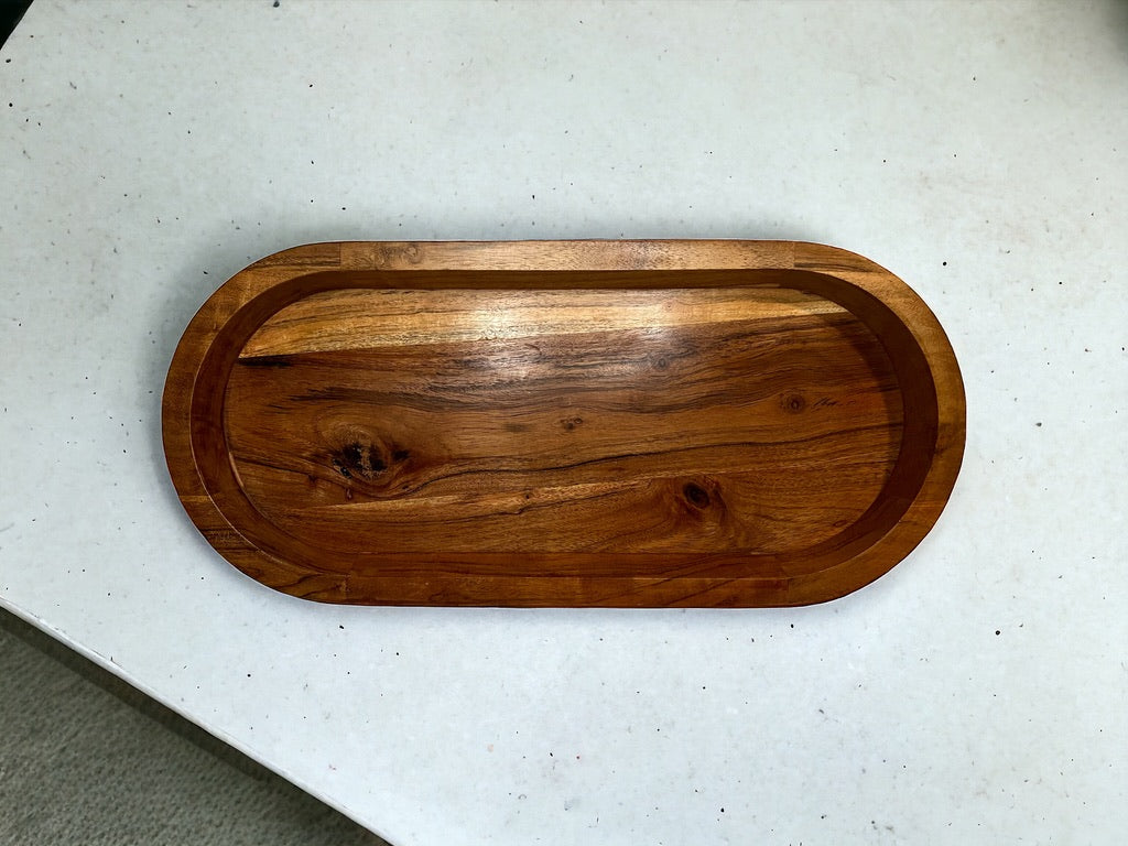 Customized rectangular bowls made of Acacia Wood