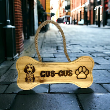 Customized Dog Bone Sign