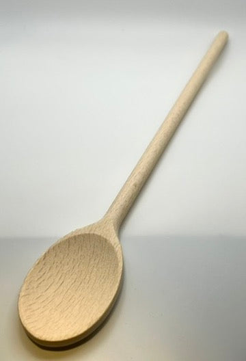 Customized Beechwood Kitchen Spoon 13.5 inches